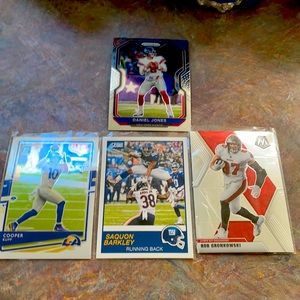 Football cards for collectors